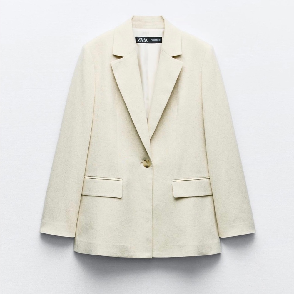 ZARA Linen Blazer NWT 3021/144